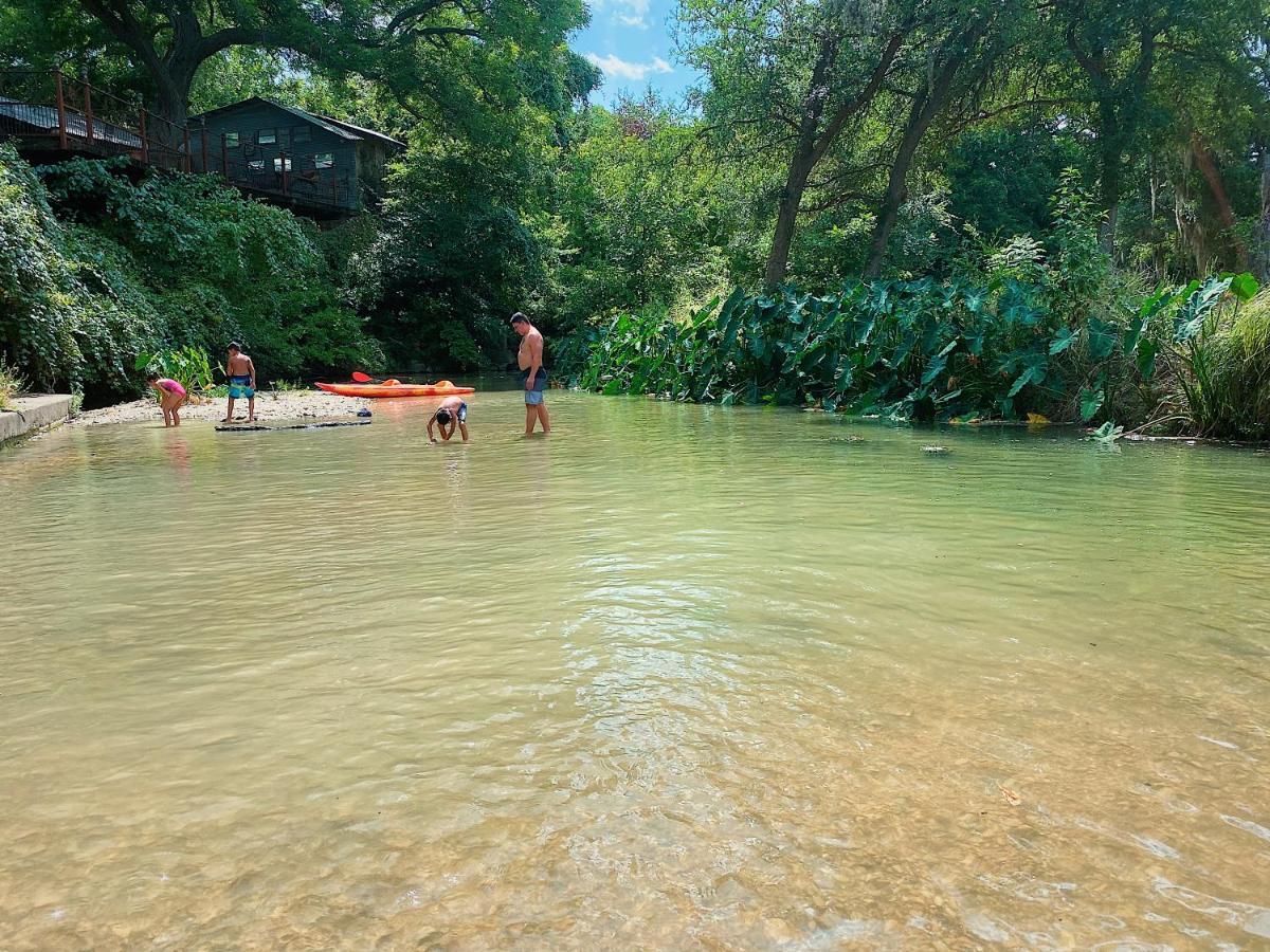 Son'S Rio Cibolo Birdhouse Cabin #11 Beautiful Creek Front Cabins And Cabanas! Villa Marion Exteriör bild